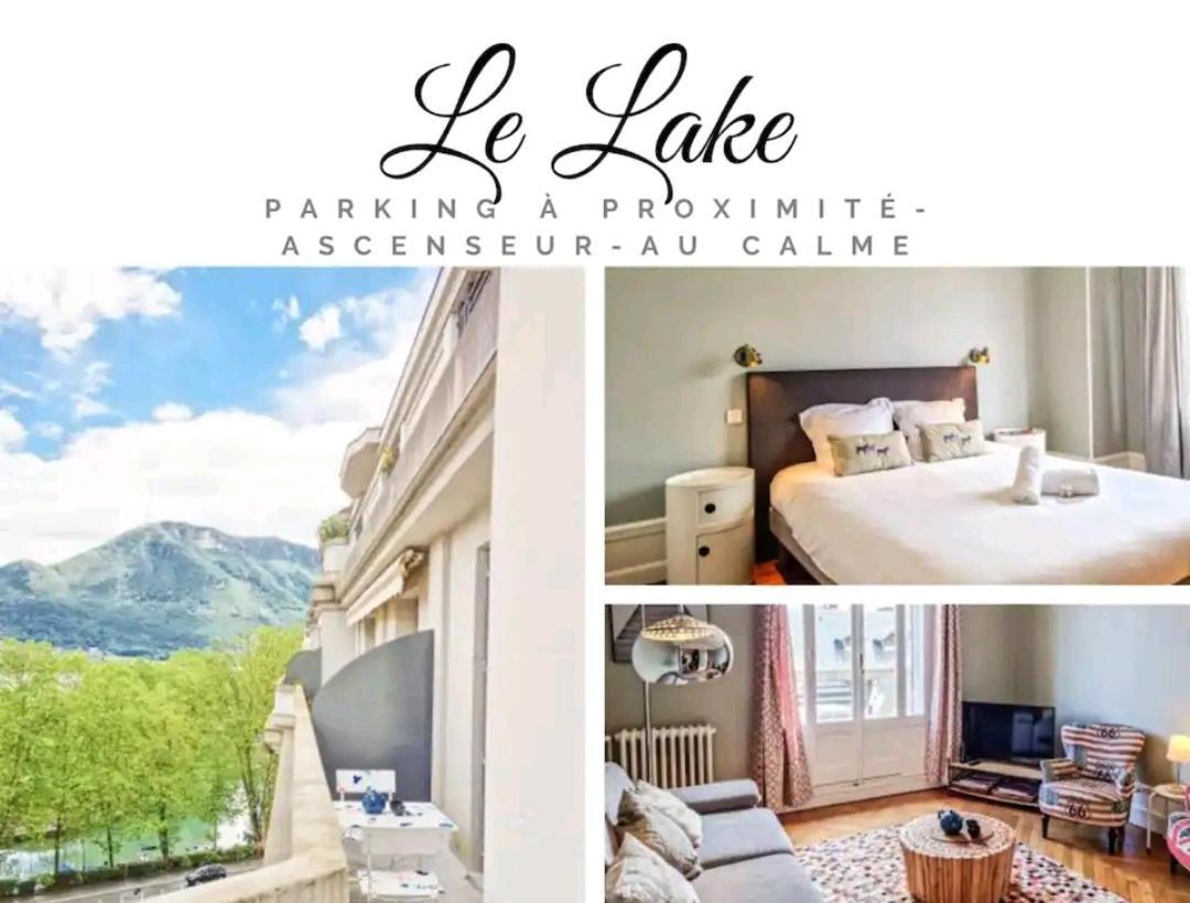 Le Lake - Vue Lac Et Montagne - Majord'Home Анси Экстерьер фото